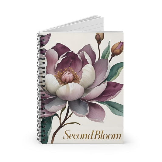 Floral art spiral notebook/journal
