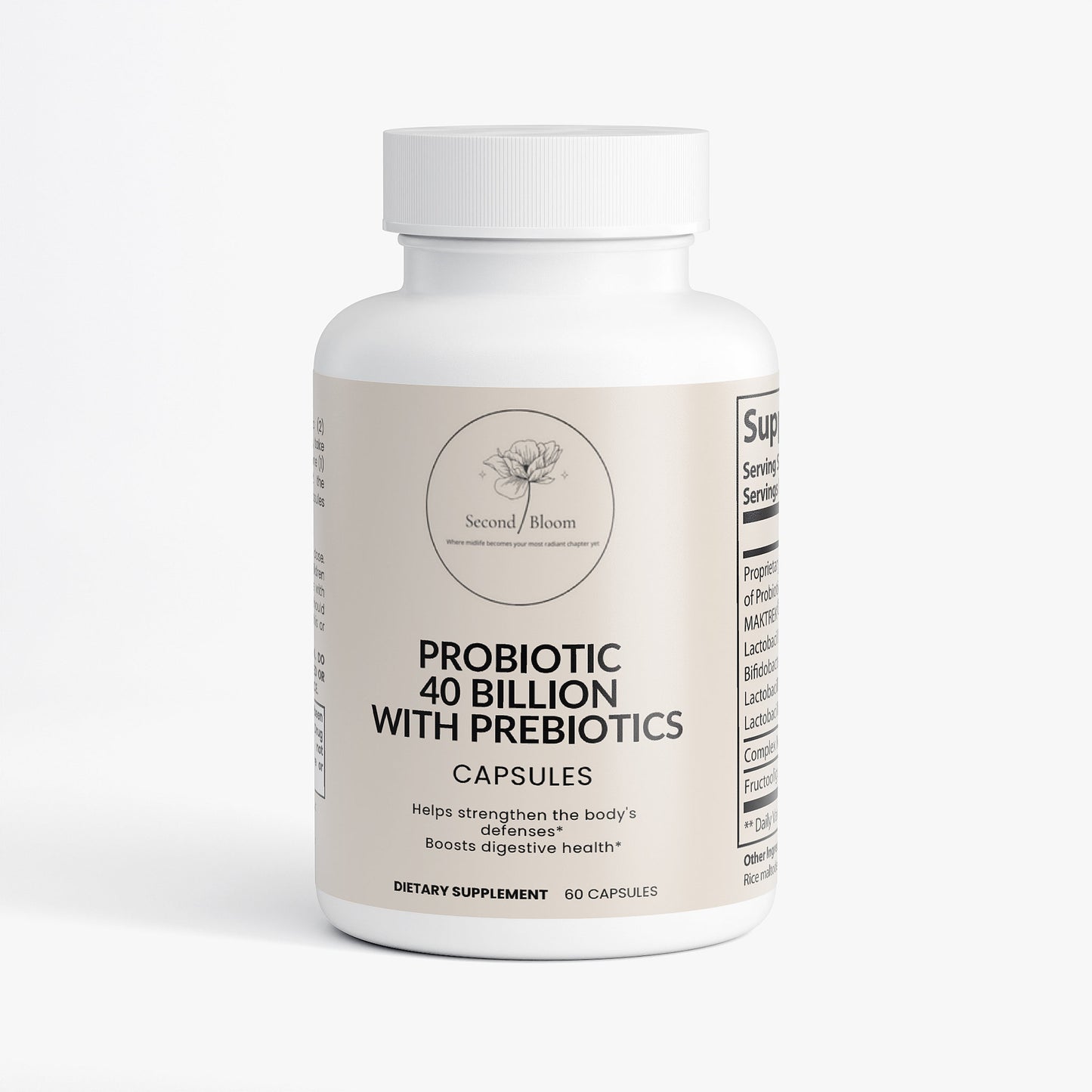 Probiotic 40 Billion with Prebiotics