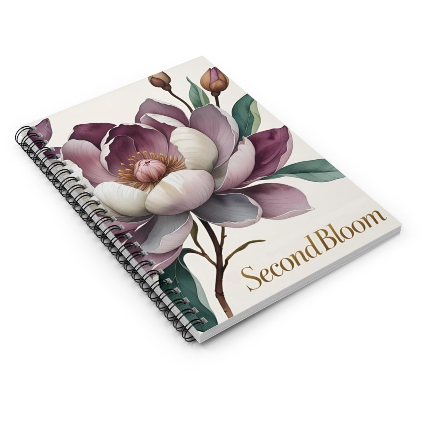 Floral art spiral notebook/journal