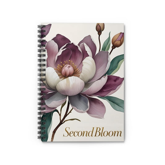 Floral art spiral notebook/journal