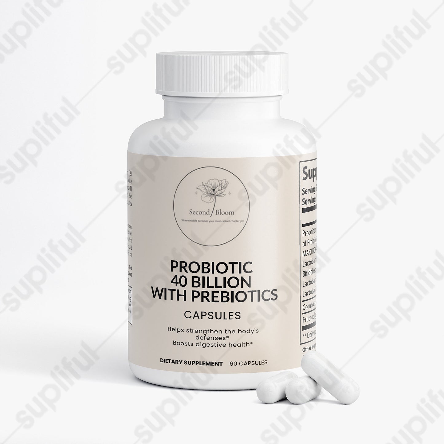 Probiotic 40 Billion with Prebiotics