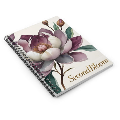 Floral art spiral notebook/journal